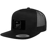 Pull Patch Tactical Hat | Authentic Snapback Flat Bill Trucker Cap | 2x3 Loop Surface to Attach Morale Hook Patches