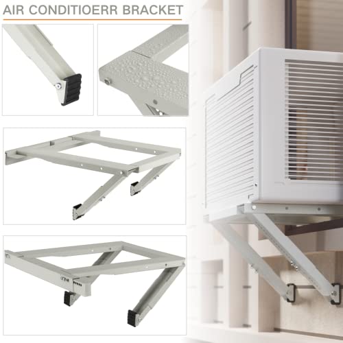 Air Conditioner Support Bracket No Drilling,Easy To Install,Window AC