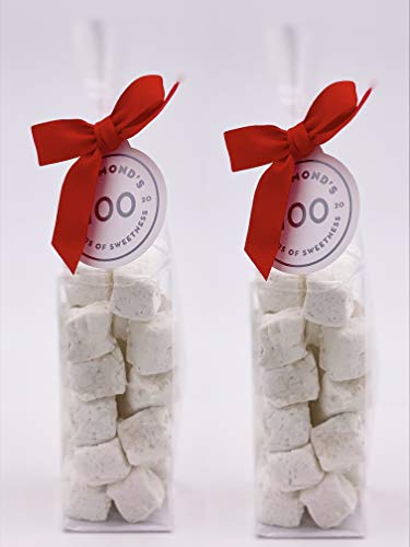 2 Bags-Handmade Vanilla Bean Gourmet Marshmallows- Snackable Marshmallows. Marshmallow Candy, Marshmallow for Hot Chocolat and Marshmallows S'mores. Handcrafted in Small Batches- in Denver, USA.