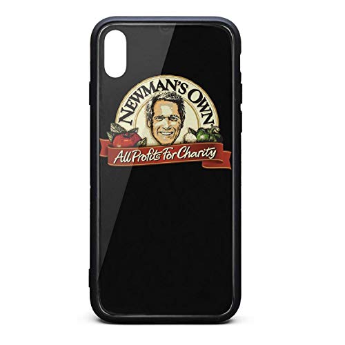 Pretty Special Cool Best Stylish Fashionable-Newman'S-Cool-Own-Salad-Logo-Phone Case for iPhone Xs TPU Material Anti-Fingerprint Non-Slip Thin Silicone Scratch Impact Resistant Shock Absorbent Fit