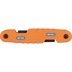 Klein Tools 70550M Pro Folding Hex Key Set, 10-Key