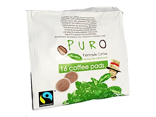 Puro Kaffeepads 192 Pads coffee pads für Senseo FAIRTRADE von Miko Kaffee Grosspackung (12 x 16 Pads) – Bild 3