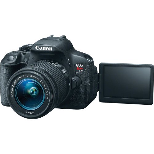Canon EOS Rebel T5i DSLR Camera with Canon EF-S 18-55mm f/3.5-5.6 IS STM Lens + NEW VIDEO BUNDLE KIT + EXTRA MEMORY CARDS