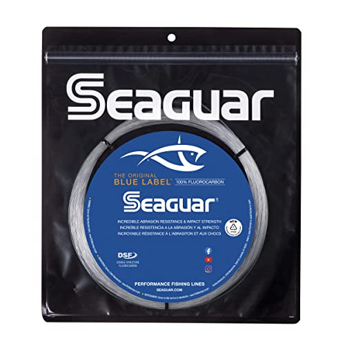 Seaguar Blue Label Big Game 220FC30 Angelschnur, 100% Flourocarbon, 50 m, Bruchfestigkeit/Länge, transparent