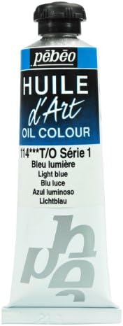 Pebeo Huile d'Art Tube, 37ml, Light Blue