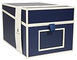 Semikolon Multimedia CD/DVD/Photo Storage Box, Marine Blue (31803)