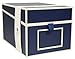 Semikolon Multimedia CD/DVD/Photo Storage Box, Marine Blue (31803)