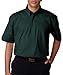 UltraClub Men's Short Sleeve Whisper Twill