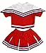 Total 2550 Little Girls' Kids Children Dress Cheerleader Costume Uniform Cheerleading Outfit Halloween