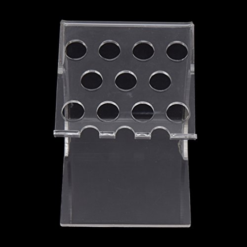 BetterUS Transparent Syringe Organizer Dental 11 Holes Dental U-Shaped Rack New