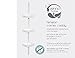 Zenna Home Tension Corner Shower Pole Caddy, White