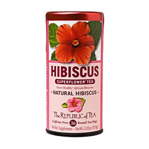 The Republic of Tea, Natural Hibiscus, 36-Count