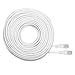 R-Tech RJ45 Cat5e Network Ethernet Cable – 60 Feet (18.2 Meters) – White