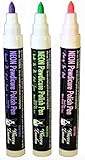 Warren London Pawdicure Dog Nail Polish Pens - Water Based, Nontoxic & Odorless – Variety Pack: (1) Neon Pink, (1) Neon Purple, & (1) Neon Green -- 3 Items Total