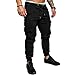 HaoDong Mens Fashion Joggers Sports Pants - Cotton Cargo Pants Sweatpants Trousers Mens Long Pants