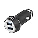 Car Charger LESHP 4.8A/5V Dual USB Car Charger for iPhone 7 / 6s / Plus, iPad Pro / Air 2 / mini, Galaxy S7 / S6 / Edge / Plus, Note 5 / 4, LG, Nexus, HTC and More