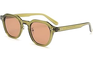 TR90 Polarized Sun Glasses for Women Mens Square Polygon Retro Vintage Sunglasses Thick Frame Luxury Brand Design Eyewear