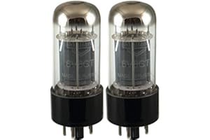 AMPLIFIEDPARTS Vacuum Tube - 6V6GT, Mullard, Single or Matched: Matched Pair