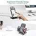 CHOETECH 15W Wireless Charger, Fast Wireless Charging Stand Compatible with Samsung Galaxy Note 10/S10/S10E/S9/Note 9/S8, iPhone Xs Max/XR/XS/X/8/8+, LG V30/V35/V40/G8 (No AC Adapter)