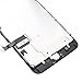 Ayake LCD Screen for iPhone 7 Plus Black Full Display Assembly Digitizer Touchscreen Replacement with Front Facing Camera and Speaker Pre-Assembled (All Required Tools Included)