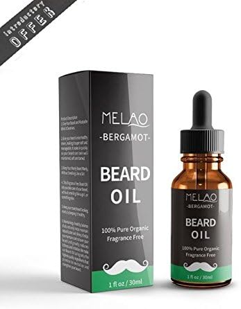 {SALE} #1 Grade A Premium Beard Oil and Conditioner Unscented for Men 100% Organic by ReVive | Beard and Mustache Grooming | Facial Moisturizer &amp; Softener | Promotes Hair Growth | Treats Acne