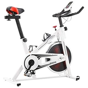 Ausla Hometrainer, ellipstrainer met impulssensoren, fitnessfiets, aerobic inklapbaar, Mute Dynamic Bicycle Home Fitness…