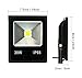Techno Earth F30K 90-240V 120-Degree Beam Angle Landscape Outdoor Waterproof 30W LED Flood Light Lamp, Cool White