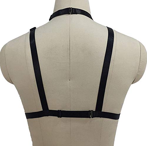Women's Cage Bra Harness Halter Strappy Bralette Accessory Adjustable