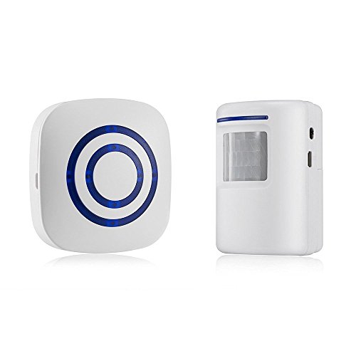 Buy GZCRDZ Wireless Driveway Alert Infrared Motion Sensor Door Bell