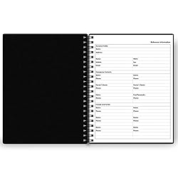 Undated Daily Planner - Undated Planner with Hourly