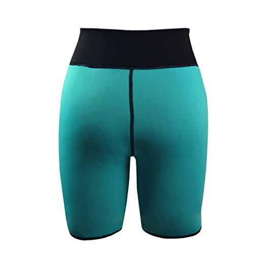 ValentinA Womens Slimming Sweat Shorts Hot Neoprene Body Shapers Weight Loss - Thumbnail 4