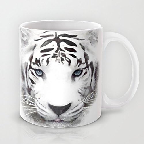 White Tiger Coffee Mug Funny Mug