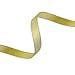 VATIN Glitter Metallic Gold Ribbon 5/8 inches Wide Sparkly Fabric Gorgeous Ribbon for Gift Crafters Wedding Party Brithday Wrap Hair Bows Floral Projects 25 Yards/Roll x 2 Rolls