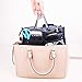 Kikole Handbag Organizer Multi-Pocket Travel Cosmetic Makeup Purse Insert Liner Pouch Organizer Bag in Bag