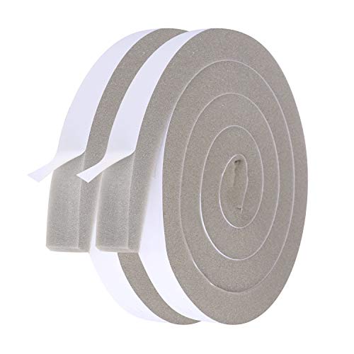 Futuwi Air Conditioner Foam Insulation2 Rolls, 1 Inch Wide X 1 Inch