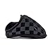 Cabf Winter ear muffs,Cold Weather Ear Warmers, Winter Accessory Outdoor Ear Muffs,Plaid Ear muffs,Unisex and thickened style. (Black)
