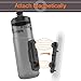 Fidlock Twist Bottle 600 Set- Bike Water Bottle Holder with Attached Bottle - Cage Free Magnetic Mount
