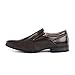 Bruno Marc Men's Leather Lined Dress Loafers Slip-On Shoes Gordon-02 Dark Brown Size 12 M US