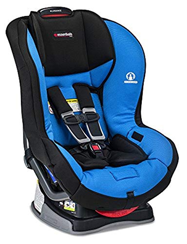 Britax Allegiance Convertible Car Seat – 5 to 65 Pounds – Rear & Forward Facing – 1 Layer Impact Protection, Azul