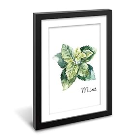 Black Paper Framed Canvas Wall Art...