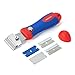 WORKPRO Retractable Razor Scraper with Storage of Blades
