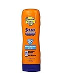 Banana Boat Sport Performance Lotion Sunscreens with PowerStay Technology SPF 30, 8 Ounces