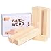 KINGCRAFT 5 Pack Basswood Carving Blocks Soft Solid Wooden Whittling Kit for Whittler Starter Kids