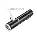Vansky Mini Flashlight USB Rechargeable Flashlight, 900 Lumen CREE XPE2 R5 LED Pocket flashlight Clip Mini Penlight, 1x Rechargeable Li-ion 18650 Battery included