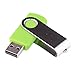 LHN® 2GB Swivel USB Flash Drive USB 2.0 Memory Stick (Green)