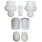 ADAMS USA Tuff Light Varsity Pad Set with Slots (7-Piece)