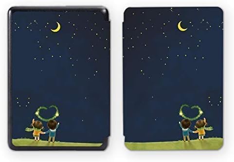 JOAAO Smart Flip Case Cover Compatible for All-New Amazon Kindle Paperwhite 10th Generation (Fits 2018 Versions only) (Paperwhite 10th Gen, Star Moon)