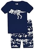 Boys Dinosaur Short Pajamas Set Children Cotton PJs Sleepwear