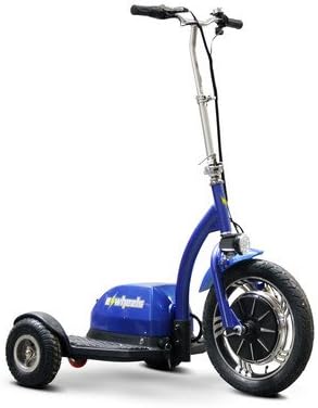 EW-18 Ewheels Stand and Ride Scooter Color: Blue