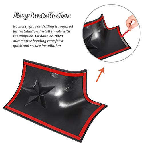 Danti Black Cowl Body Armor Outer Cowling Cover for Jeep Wrangler JL JLU Exterior Accessories Part 2018 2019